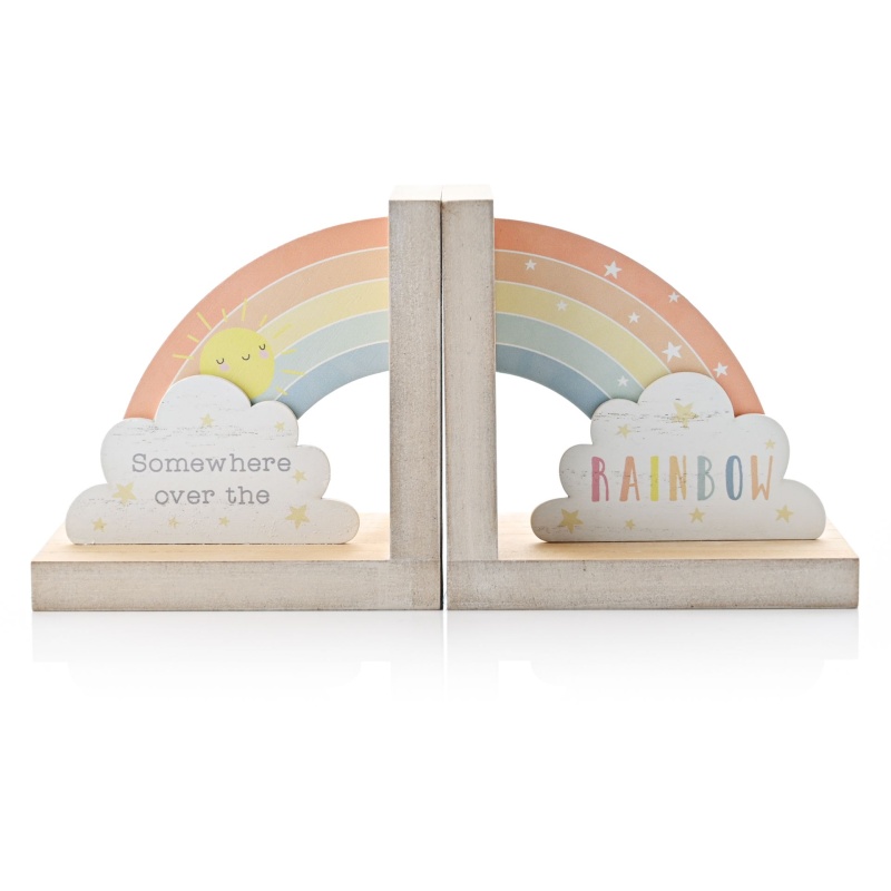 Petit Cheri Rainbow Bookends Somewhere Over The Rainbow