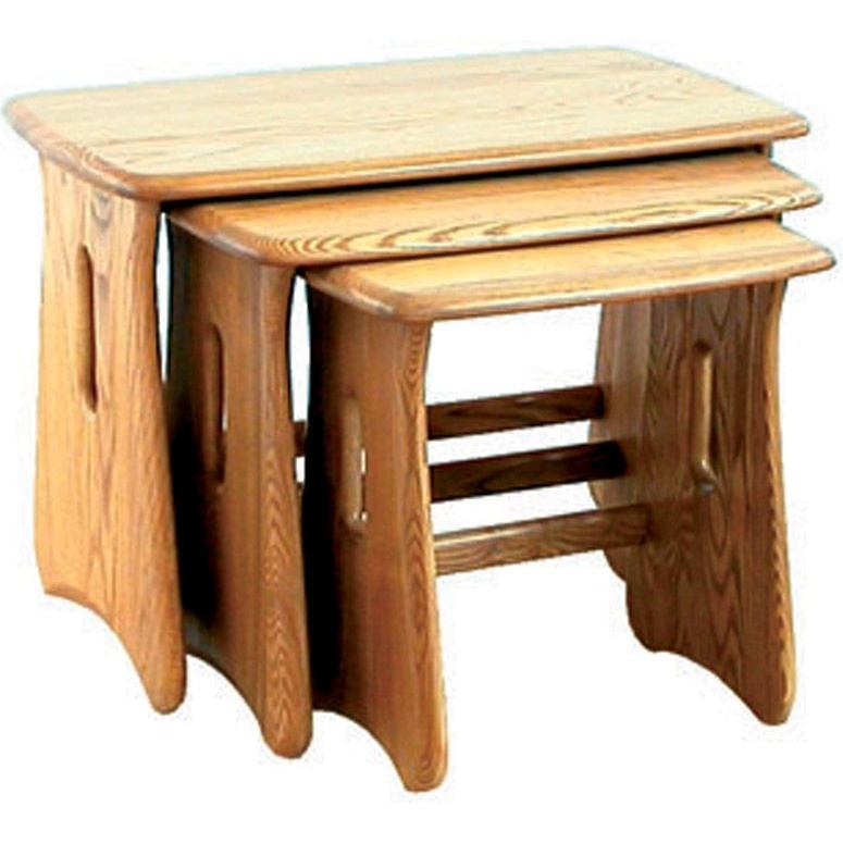 Ercol Windsor Nest of Tables - Wood Finish