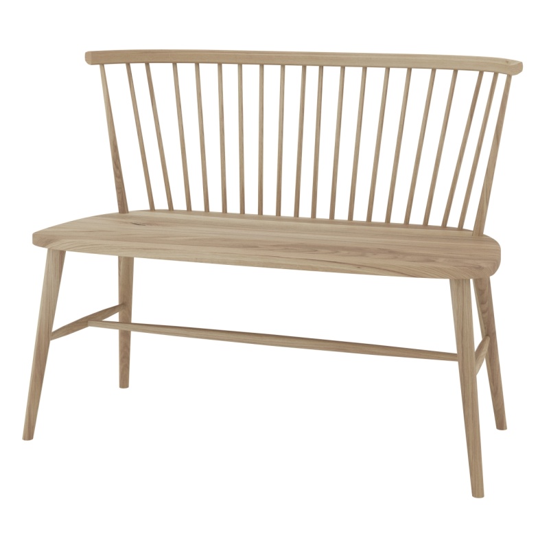 Bell and Stocchero Como Oak Dining Bench