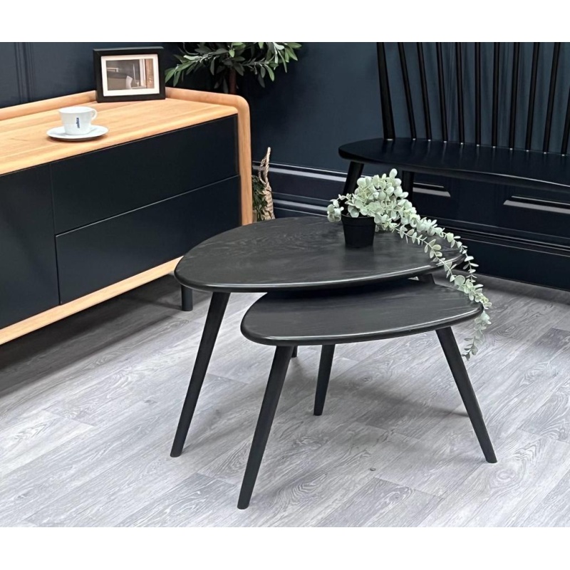 Bell and Stocchero Vigo Nest of Tables - Black