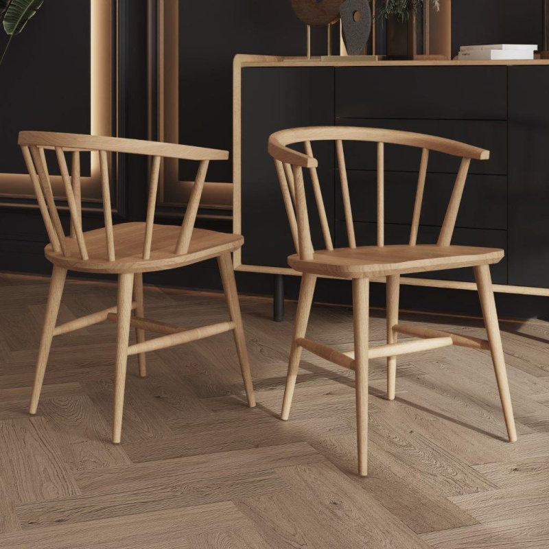 Bell and Stocchero Como Oak Dining Armchair