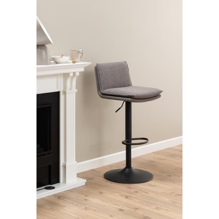 Flynn Bar Stool - Light Grey Brown