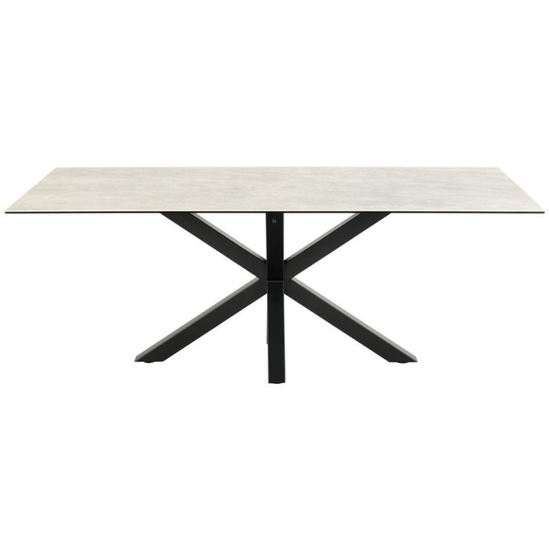 Heaven Dining Table - Grey Ceramic