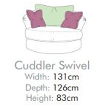 Cuddle store chair measurements