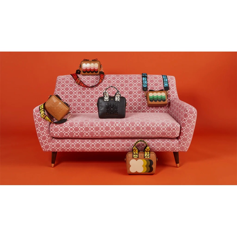 Orla Kiely Rose 2 Seater Sofa - House Plain Fabric