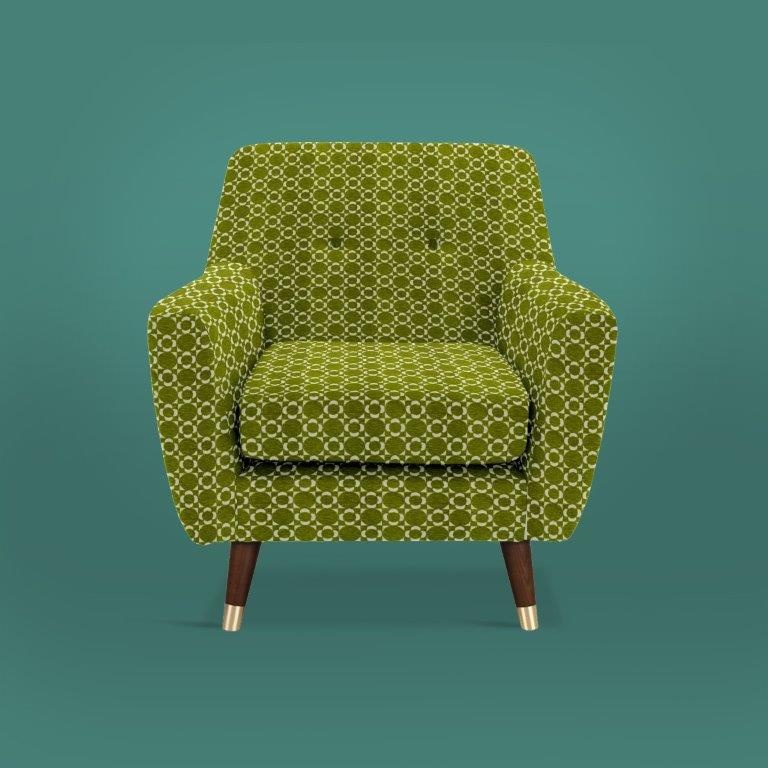 Orla Kiely Rose Armchair - House Plain Fabric