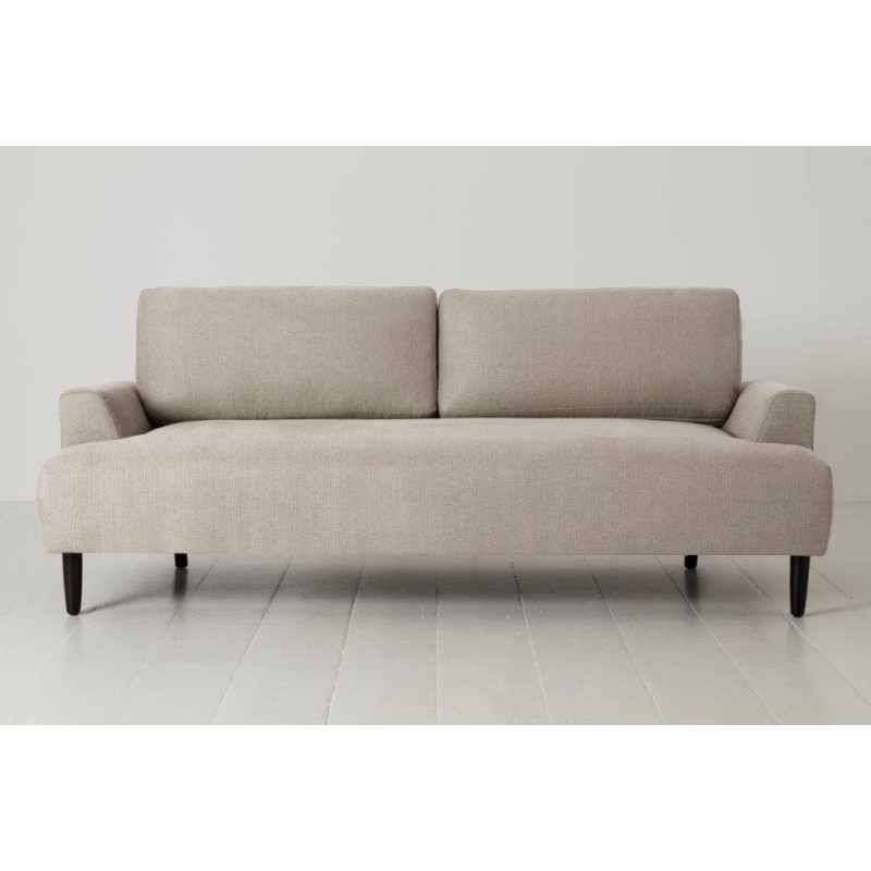 Swyft Swyft Sofa in a Box Model 05 Linen 3 Seater Sofa - Pumice