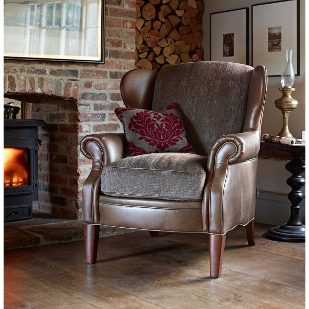 Alexander and James Hudson Wing Chair - Option 1