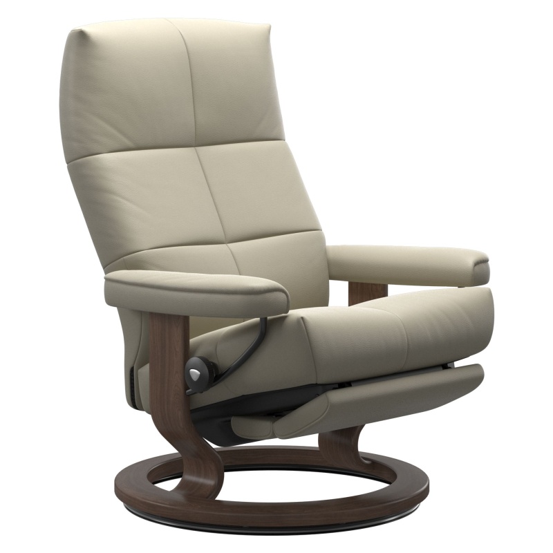 Stressless David Power Recliner Chair & Footstool