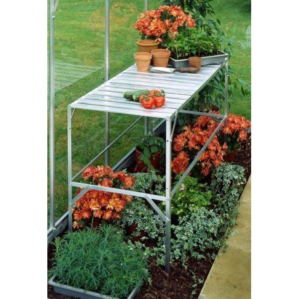 Halls Greenhouses 1 Tier Staging - Green