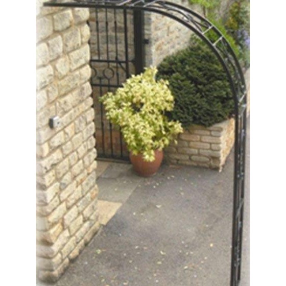 Poppy Forge Buckingham Wall Arch Fix - Black