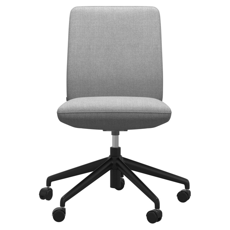 Stressless Vanilla Low Back Home Office Chair - Fabric