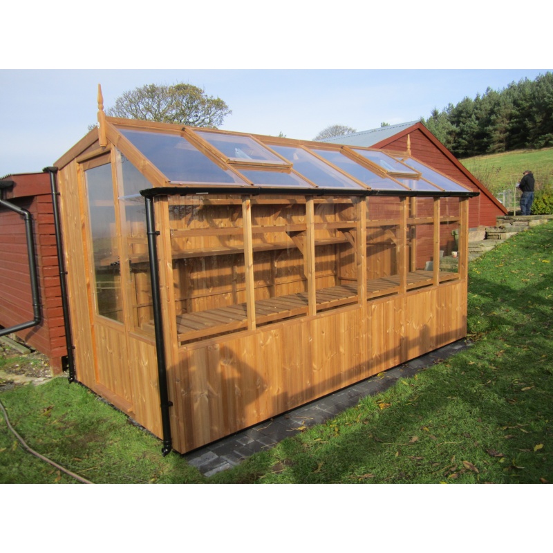 Swallow Jay 6ft 8 Wide Wooden Potting Shed - 2035 x 3840mm 6ft 8 x 12ft 7 - Standard