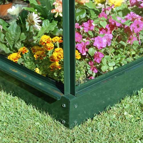 Halls Greenhouses Base for the Silverline Lean-To - 6x10 - Green