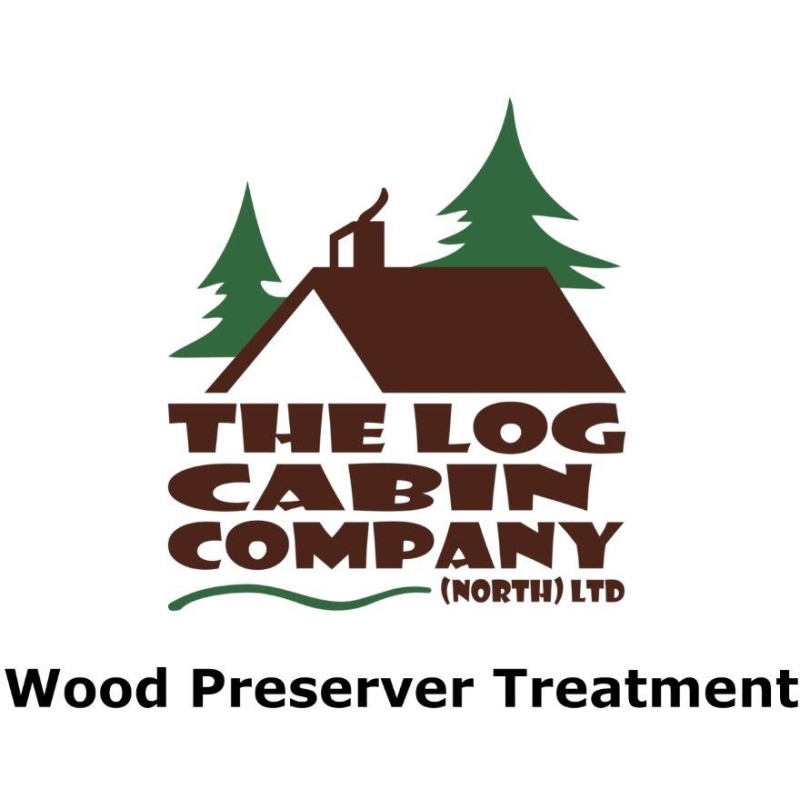 Exterior Wood Preserver Treatment for Finlandia 28mm Log Cabin - 6ft x 8ft