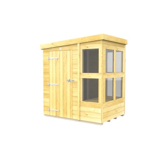 DIY Sheds Pent Potting Shed - 6ft x 6ft