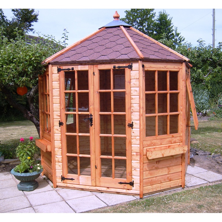 A1 Cleveland Octagonal Summerhouse - 8ft x 8ft