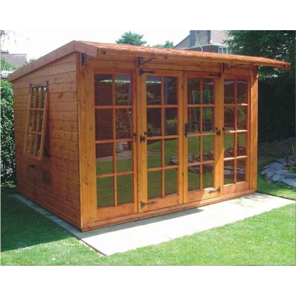 A1 Carlton Summerhouse - 8ft x 8ft - Loglap