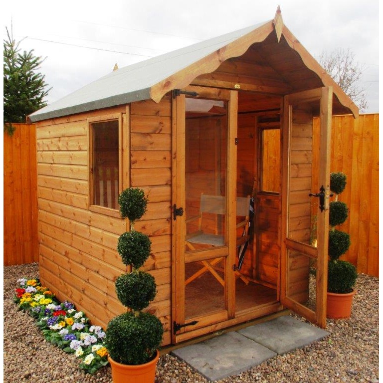 A1 Wiltshire Summerhouse - 8ft x 6ft - Loglap