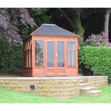 A1 Chatsworth Summerhouse - 8ft x 8ft - Shiplap