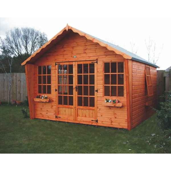 A1 Belton Summerhouse - 6ft x 12ft - Shiplap