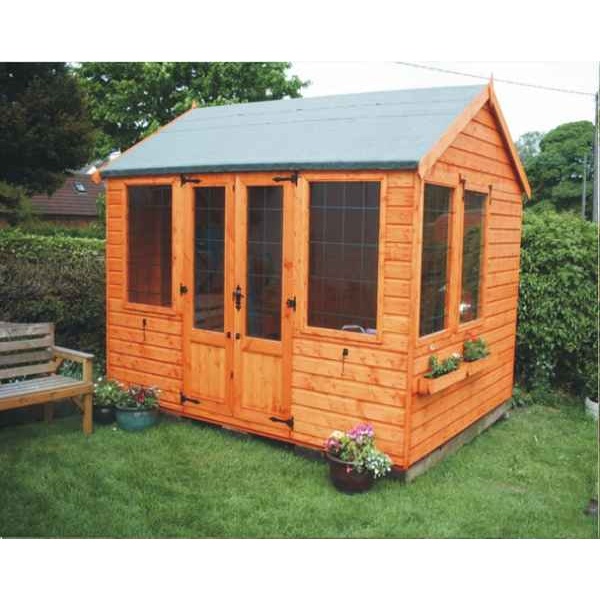 A1 Rutland Summerhouse - 8ft x 10ft - Shiplap