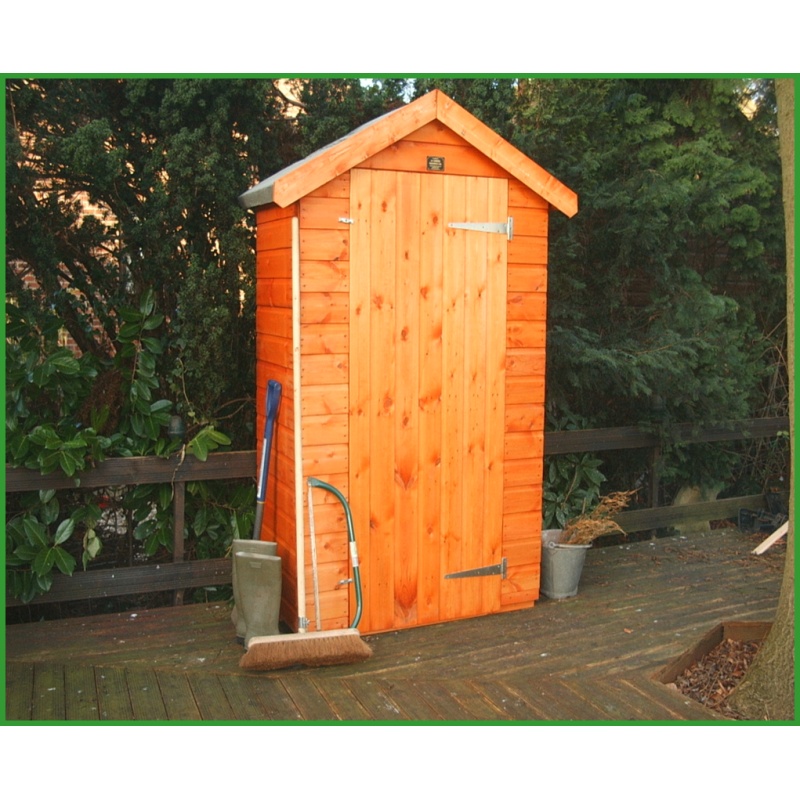 A1 Tool Store Single Door Shed - 4ft x 4ft - Loglap