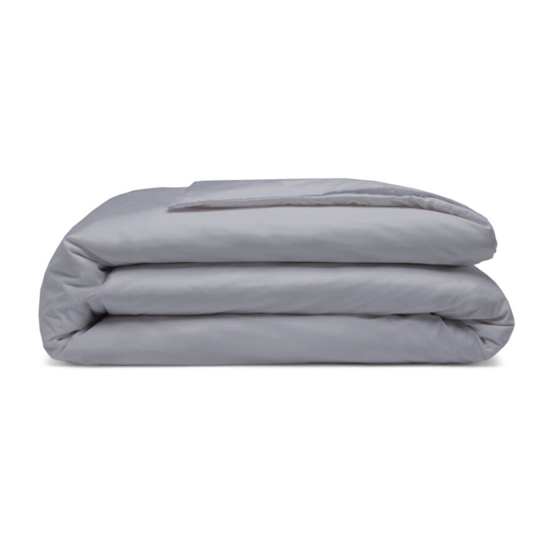 Photos - Bed Linen Belledorm 200 Count Grey Duvet Cover - Single