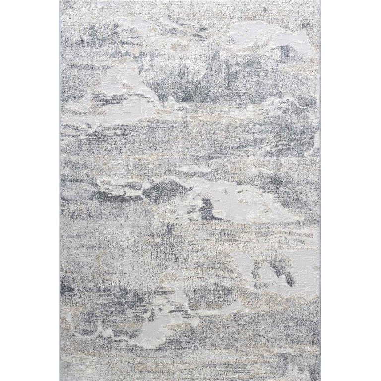 Photos - Area Rug Mastercraft Canyon Polyester Heatset Rug 52064/3676 - Grey - 80x150cm In M 