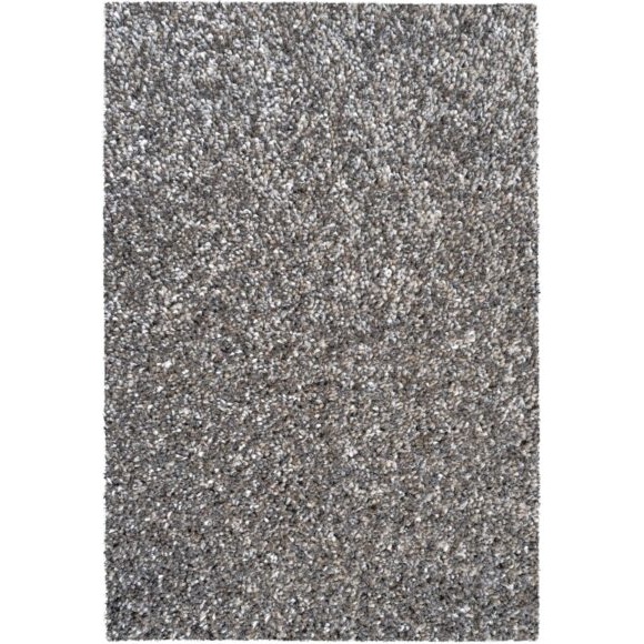 Mastercraft Coral Shaggy Rug 24001/3232 - Dark Grey - 200x290cm In DarkGrey