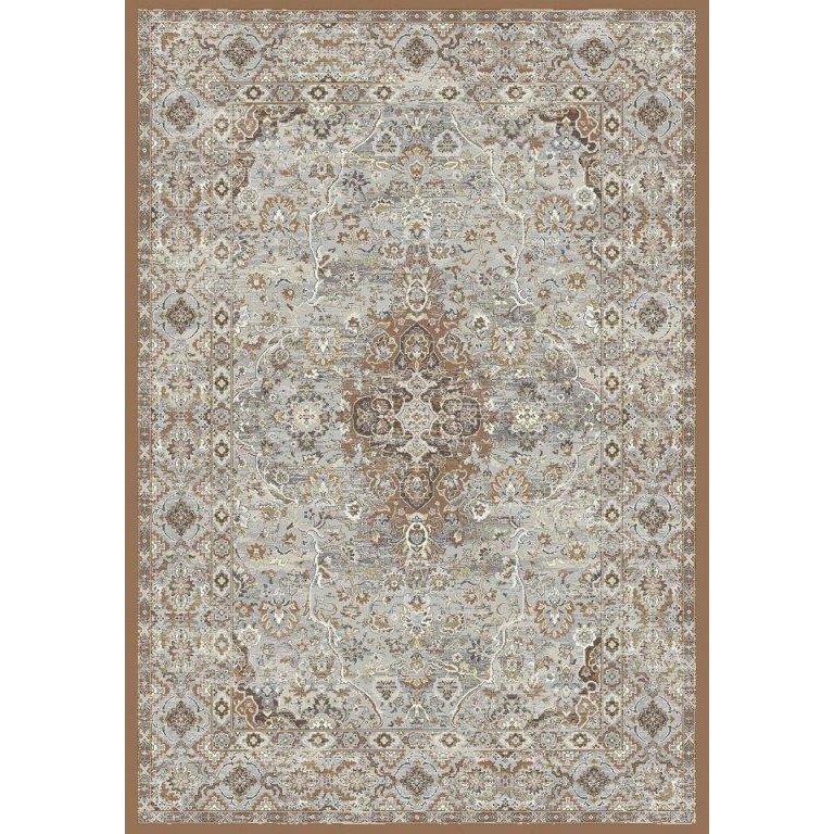 Mastercraft Da Vinci Heatset Wilton Rug 057 - 0275/9285 - Cream/Brown - 200x290cm In BeigeCreamBrown