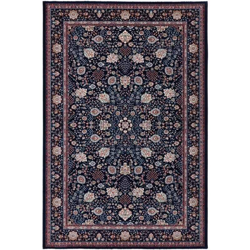 Mastercraft Kashqai Wool Wilton Rug - 45325/500 - Navy - 200 x 300cm