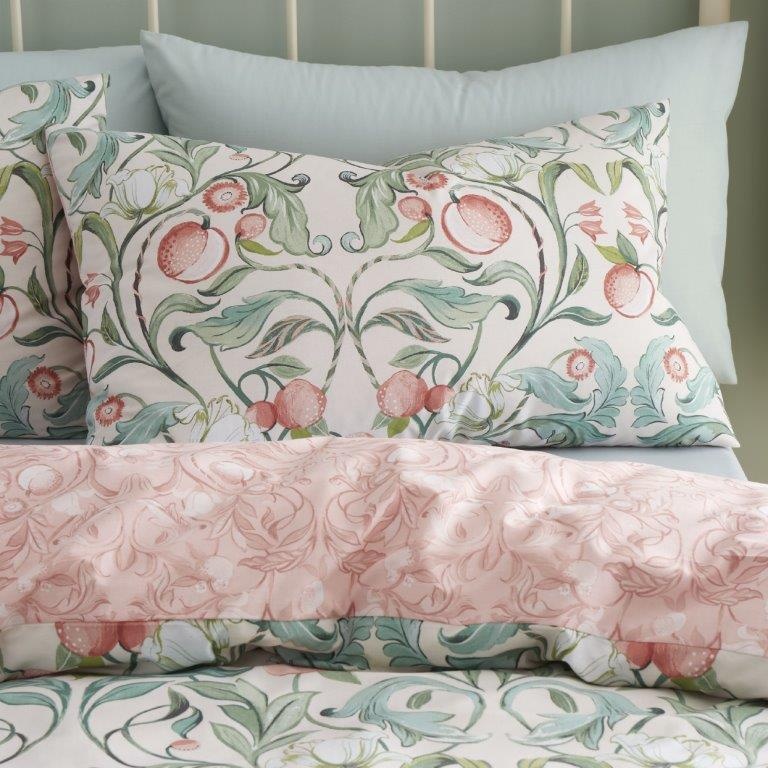 Catherine Lansfield Jasmine Floral Duvet Set - Single