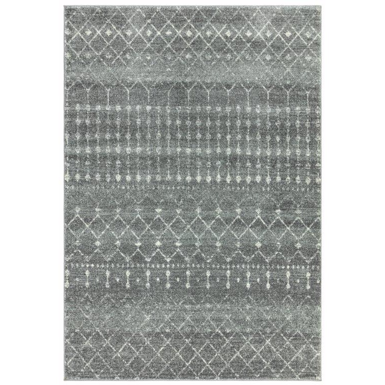 Asiatic Nova Machine Made Rug -Nomadic (Dark Grey)