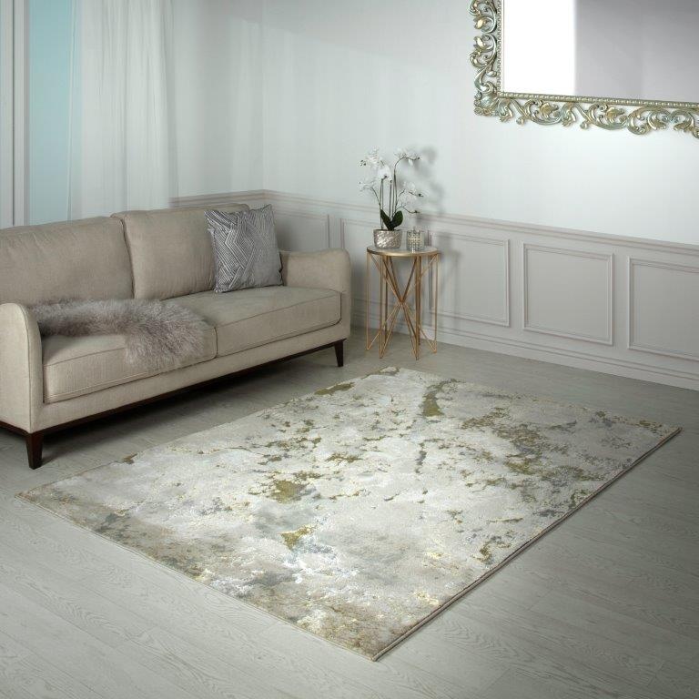 Asiatic Aurora Galaxy AU04 Woven Rug - Beige - 200x290cm