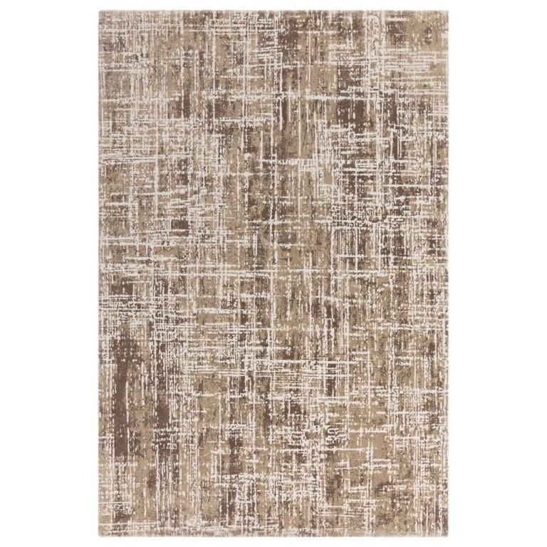 Asiatic Kuza Abstract Machine Made- (Beige)