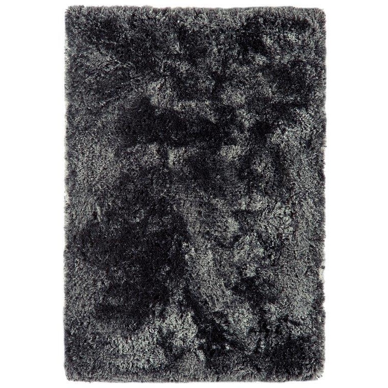 Asiatic Plush Luxury Shaggy Rug - Slate-(Grey)