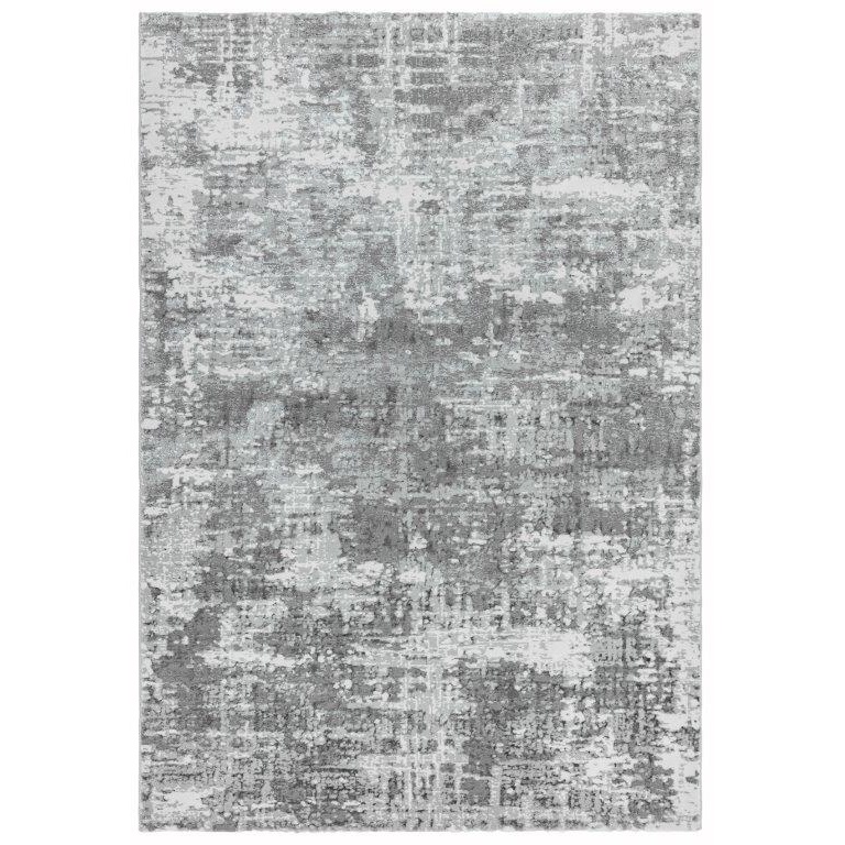 Asiatic Orion Abstract OR05 Machine Made Rug - (Silver)