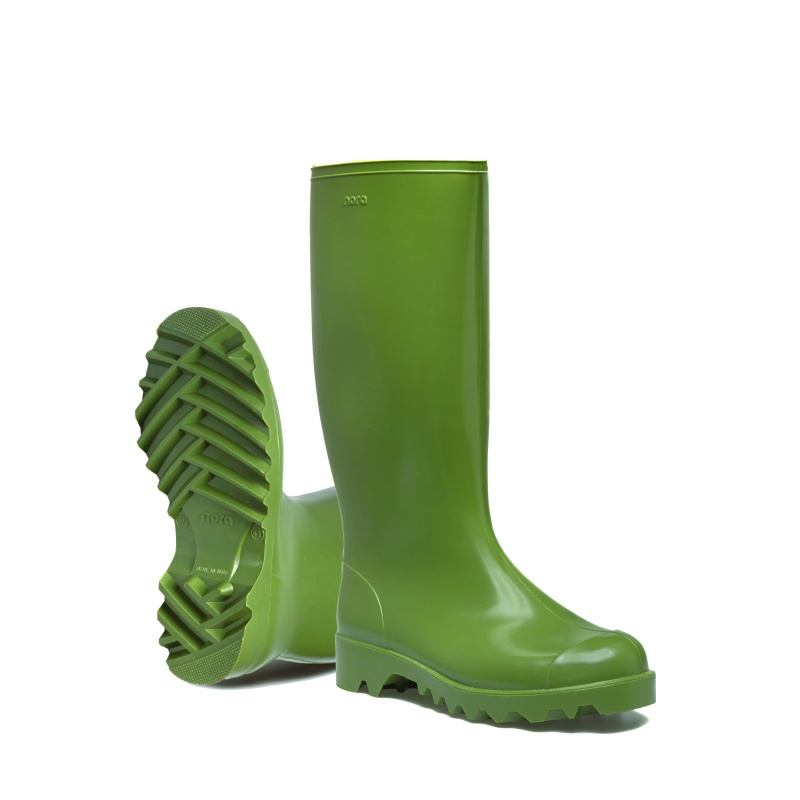 Nora Dolomite Wellington Boots - Green - 7