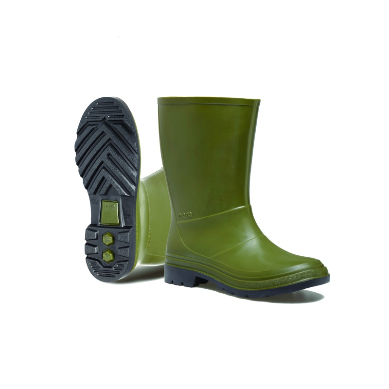 Nora Iseo Short Wellington Boots - Green - 11 EU 46