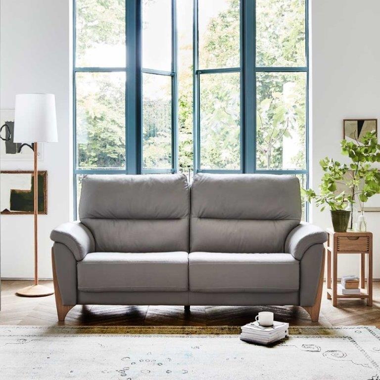 Ercol Enna 3 Seater Sofa - L2 Leather