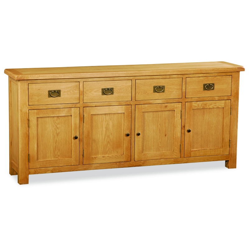 Ascot Extra Large Sideboard In Light Wood