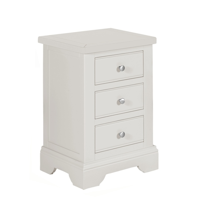 Loire 3 Drawer Bedside