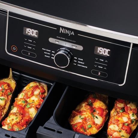 Ninja Foodi MAX Dual Zone Air Fryer AF400UK 9.5L - Black – Foode Ninja
