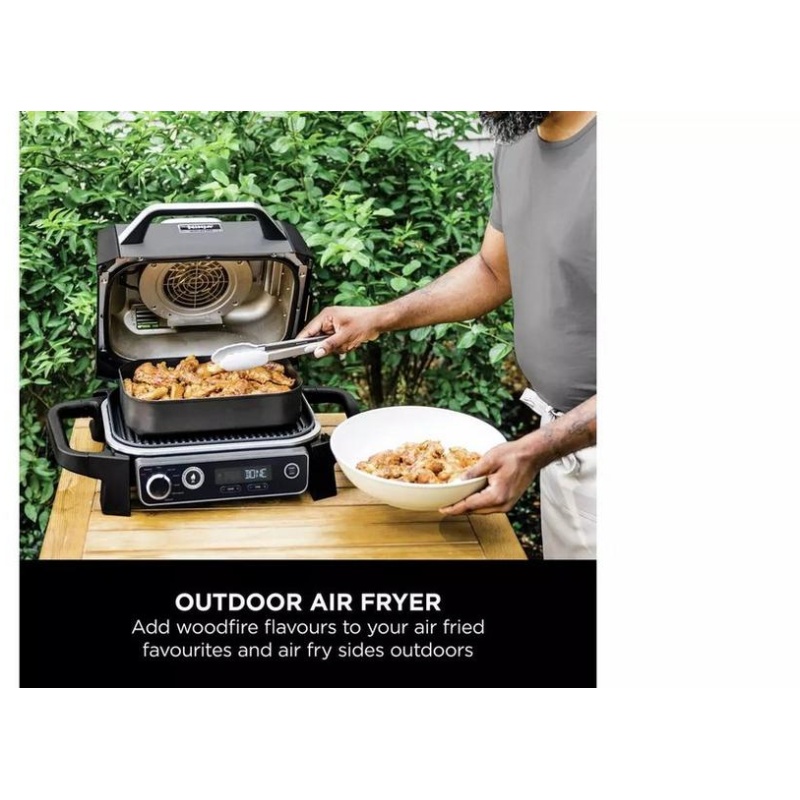 Buy NINJA Woodfire OG701UK Outdoor Electric BBQ Grill & Smoker