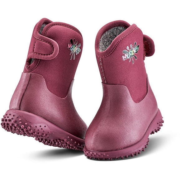 Grubs Muddies Puddle 5.0 Toddlers Wellington Boots - Tawny Red - Childs 2