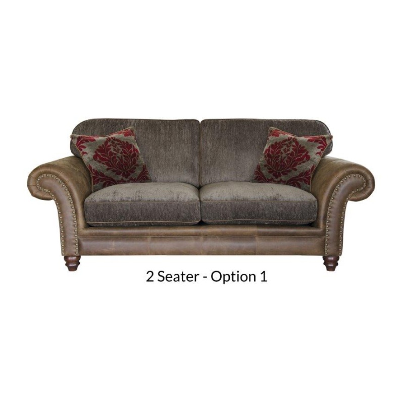 Alexander and James Hudson Standard Back 2 Seater Sofa - Option 1