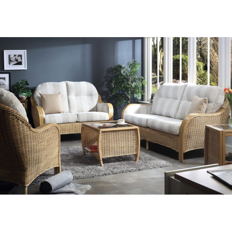 Desser Centurion Light Oak Suite - 2 Seater - Grade C