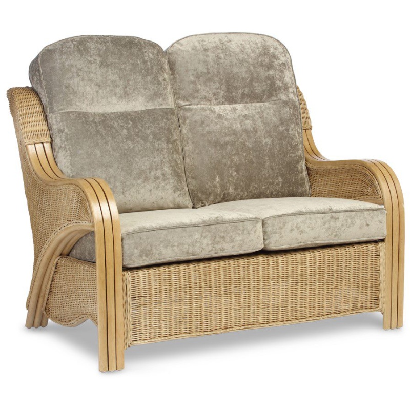 Desser Opera Light Oak Sofa - 2 Seater - Grade B