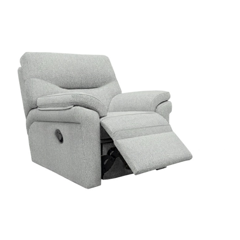 G Plan Seattle Recliner Chair - Fabric Grade B - Manual